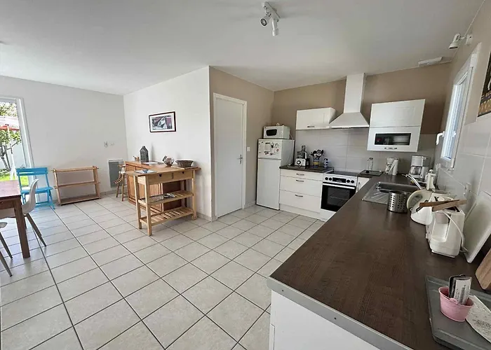 Maison Neuve La Terrière, 1.4km, Terrasse, Label Clévacances - Fr-1-194-322 Hébergement de vacances La Tranche-sur-Mer